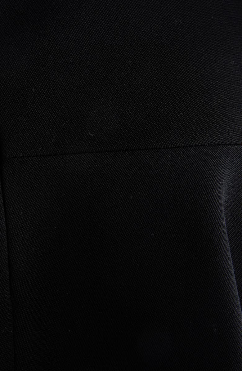 Givenchy Silk Skater Skirt, Alternate, color, Black