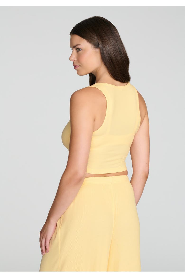 The Scoop Neck Tank, Alternate, color, HONEY