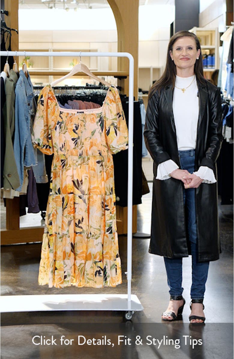 Ariella Puff Sleeve Dress, sales video thumbnail