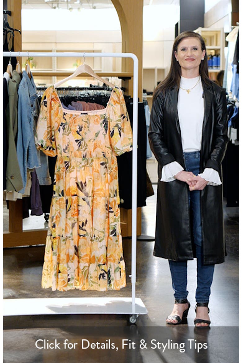 Ariella Puff Sleeve Dress video