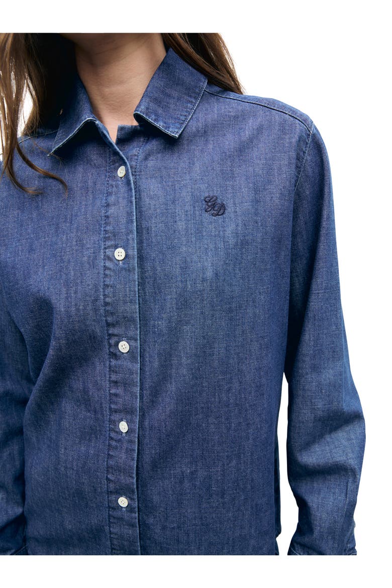 Lucy Denim Shirt, Alternate, color, Jeans