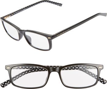 KATE high quality SPADE-TABBY/O SY Rectangle Reading Glasses Spotty Tortoise +1.50 New W Cas