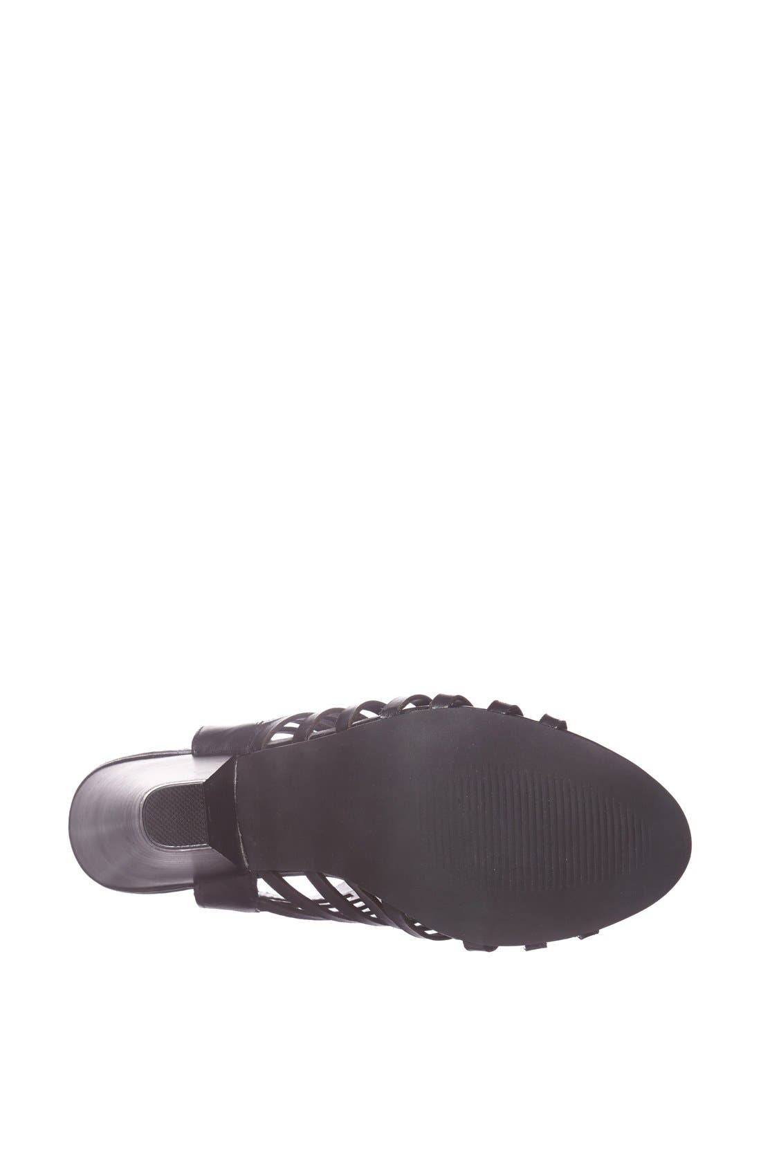 'Kendal' Slingback Sandal, Alternate, color, BLACK