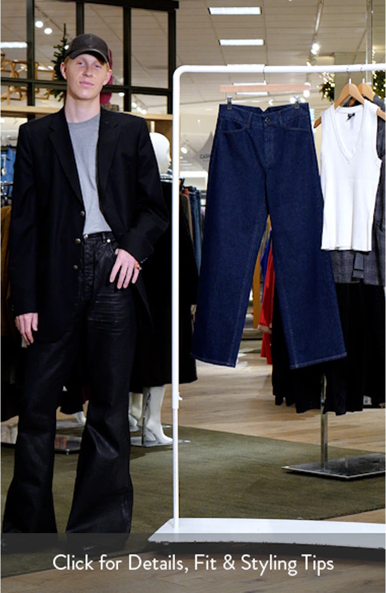 Sasha High Waist Wide Leg Jeans, sales video thumbnail