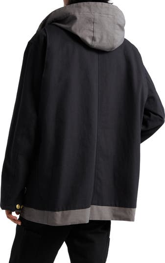 Sacai Carhartt WIP Reversible Cotton Canvas Coat | Nordstrom