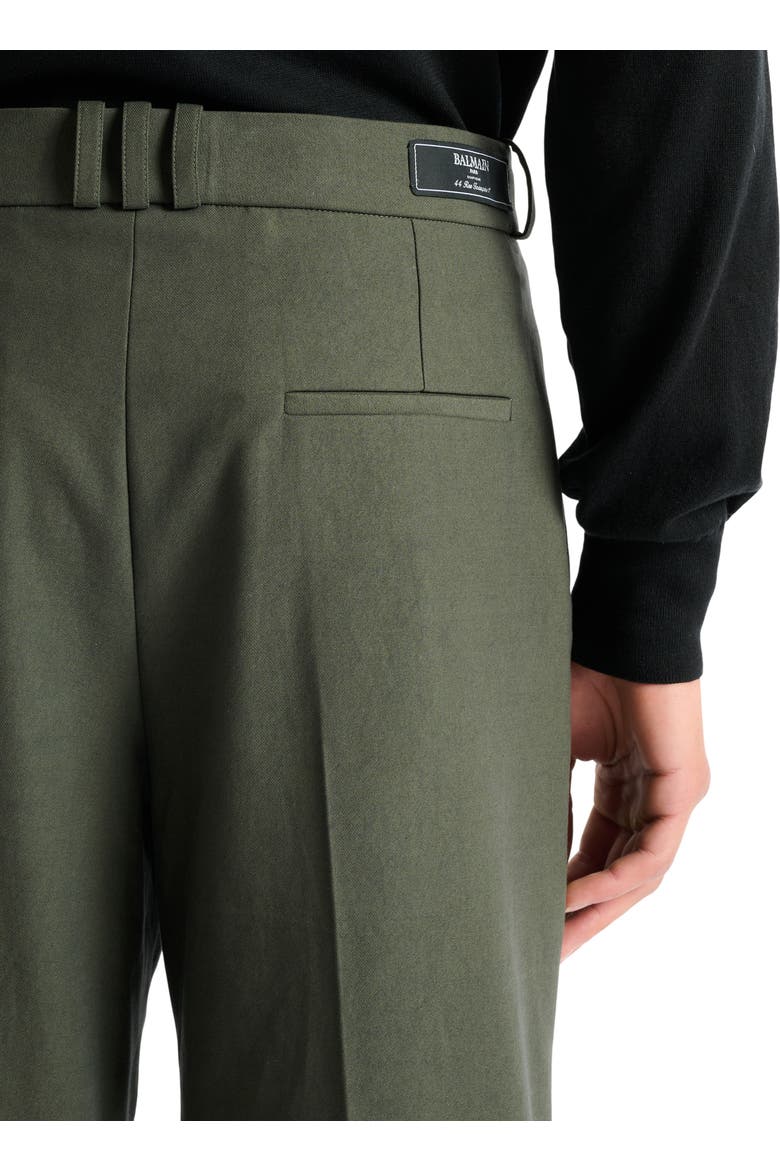 Cotton twill trousers, Alternate, color, khaki