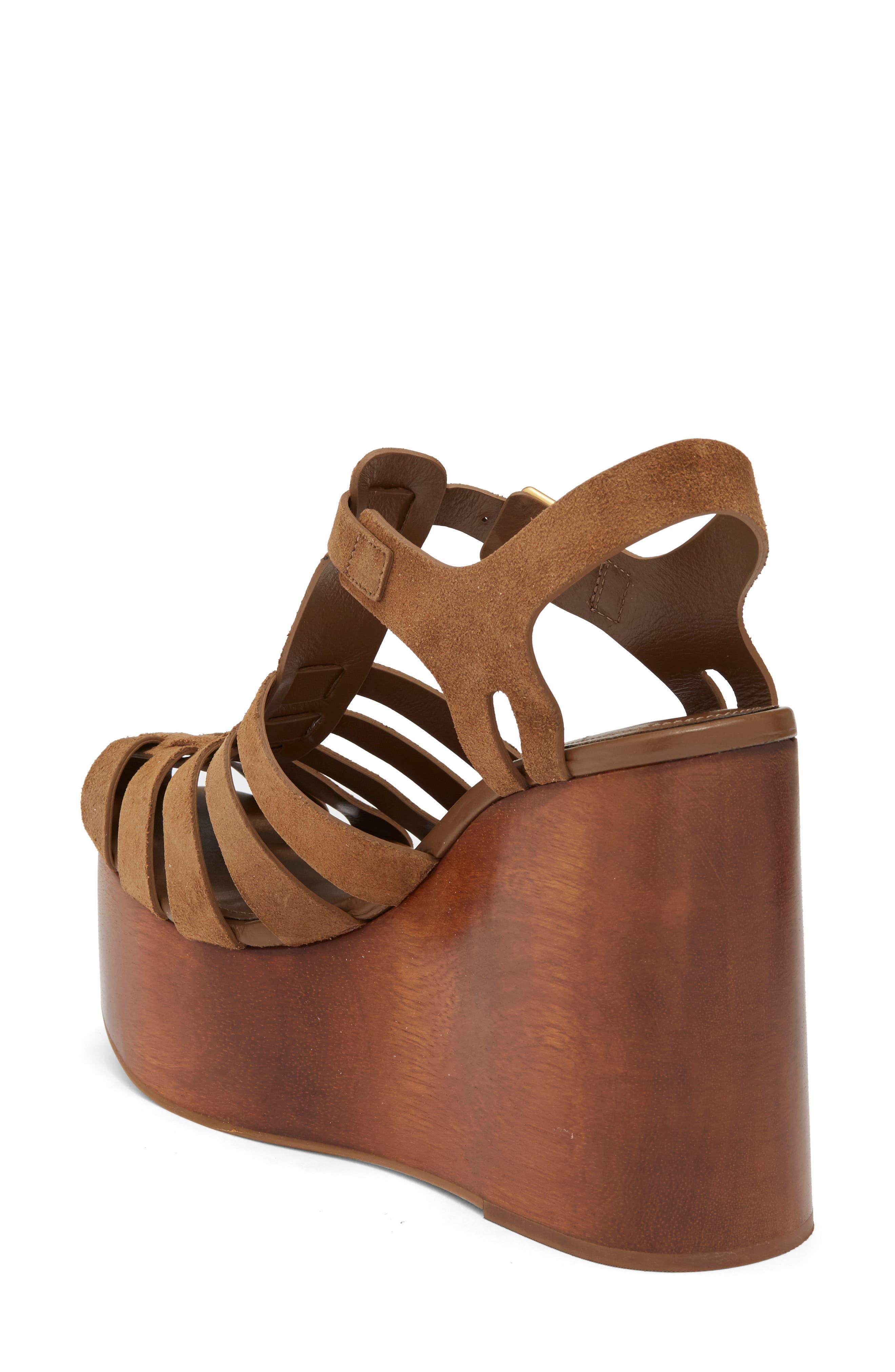 Fisherman Wedge Sandal, Alternate, color, SAND