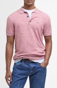 Barbour Buston Cotton & Linen Polo