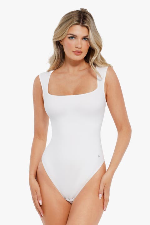Shapewear Cloudsense Sleeveless Square Neck Bodysuit