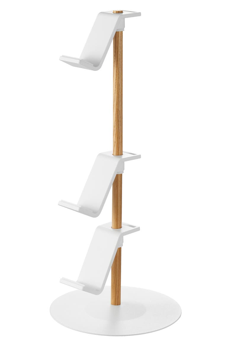 3-Tier Controller Stand, Alternate, color, WHITE