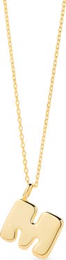 Ana Luisa Letter Necklace - Bubble Letter Necklace
