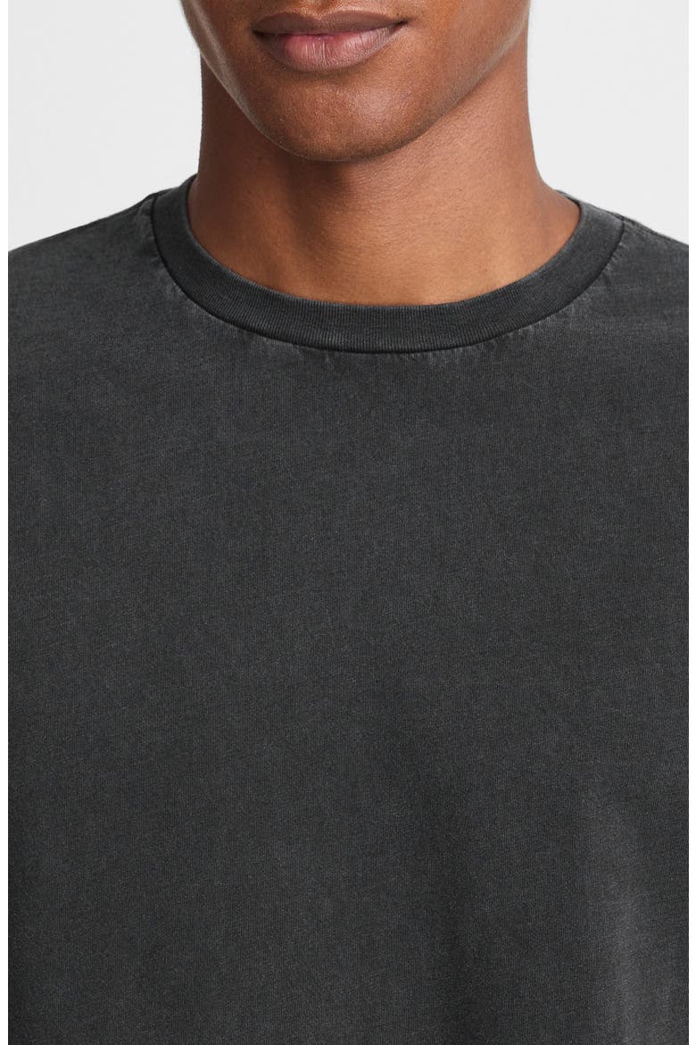 The Rockaway Garment Dye T-Shirt, Alternate, color, COAL