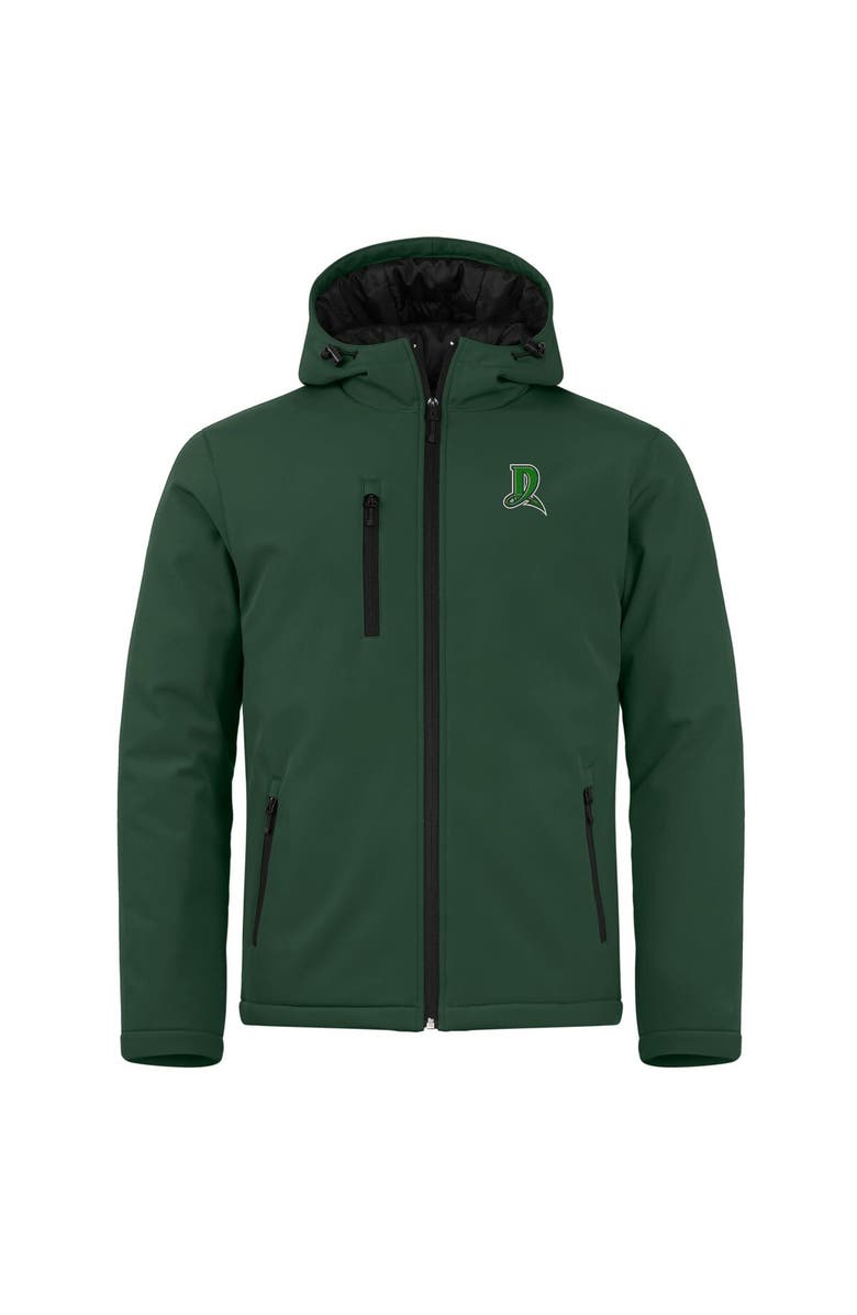 Cutter & Buck Men's Cutter & Buck  Green Dayton Dragons  Clique Equinox Insulated Softshell Full-Zip Jacket, Alternate, color, 