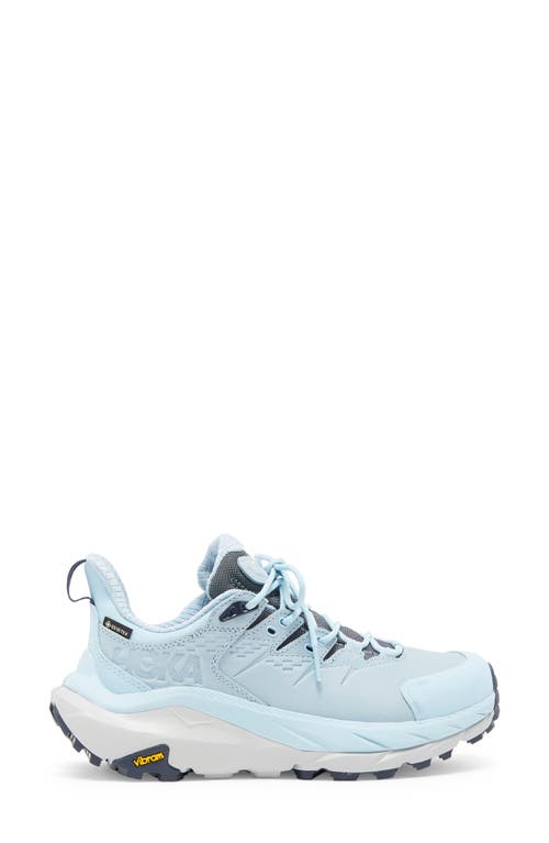 Hoka Women's Kaha 2 Low Gtx Shoes In Summer Song / Harbor Mist In Blue
