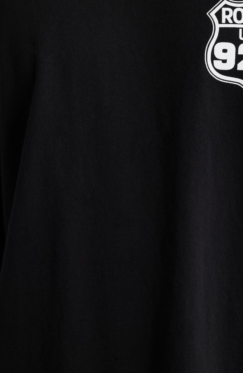 925 Originals Kicks Graphic Print T-Shirt, Alternate, color, Black