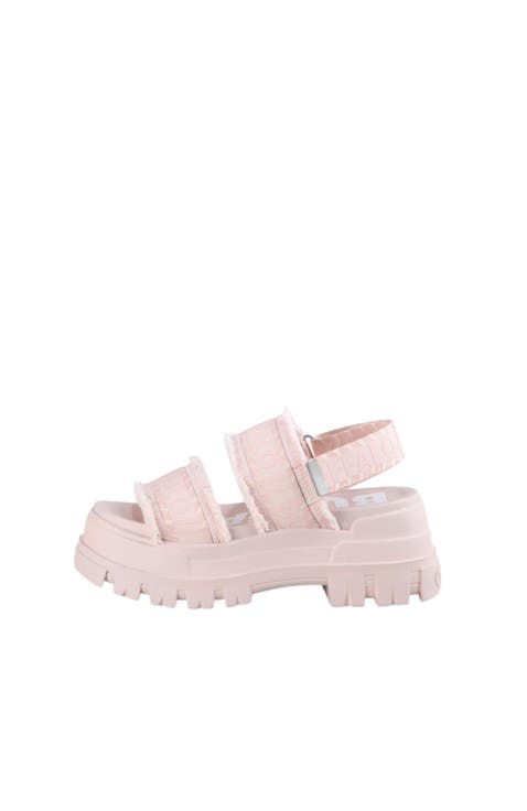 Aspha Gld Platform Sandal