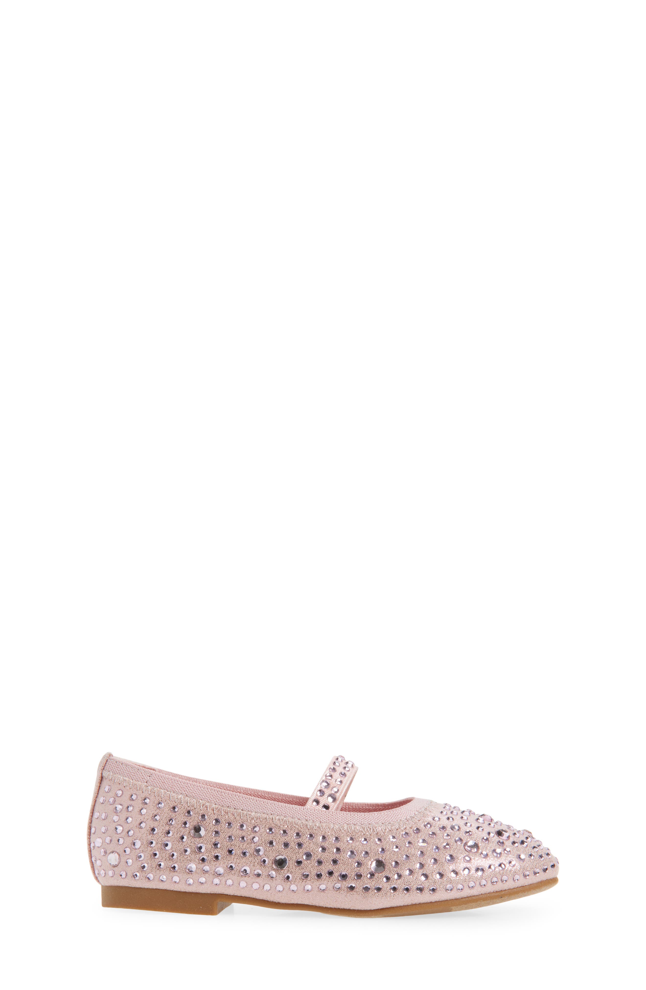 Kids' Kyleigh Sparkle Mary Jane Flat, Alternate, color, PINK METALLIC