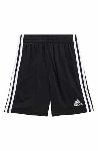 adidas Kids' Core 3-Stripe Mesh Shorts