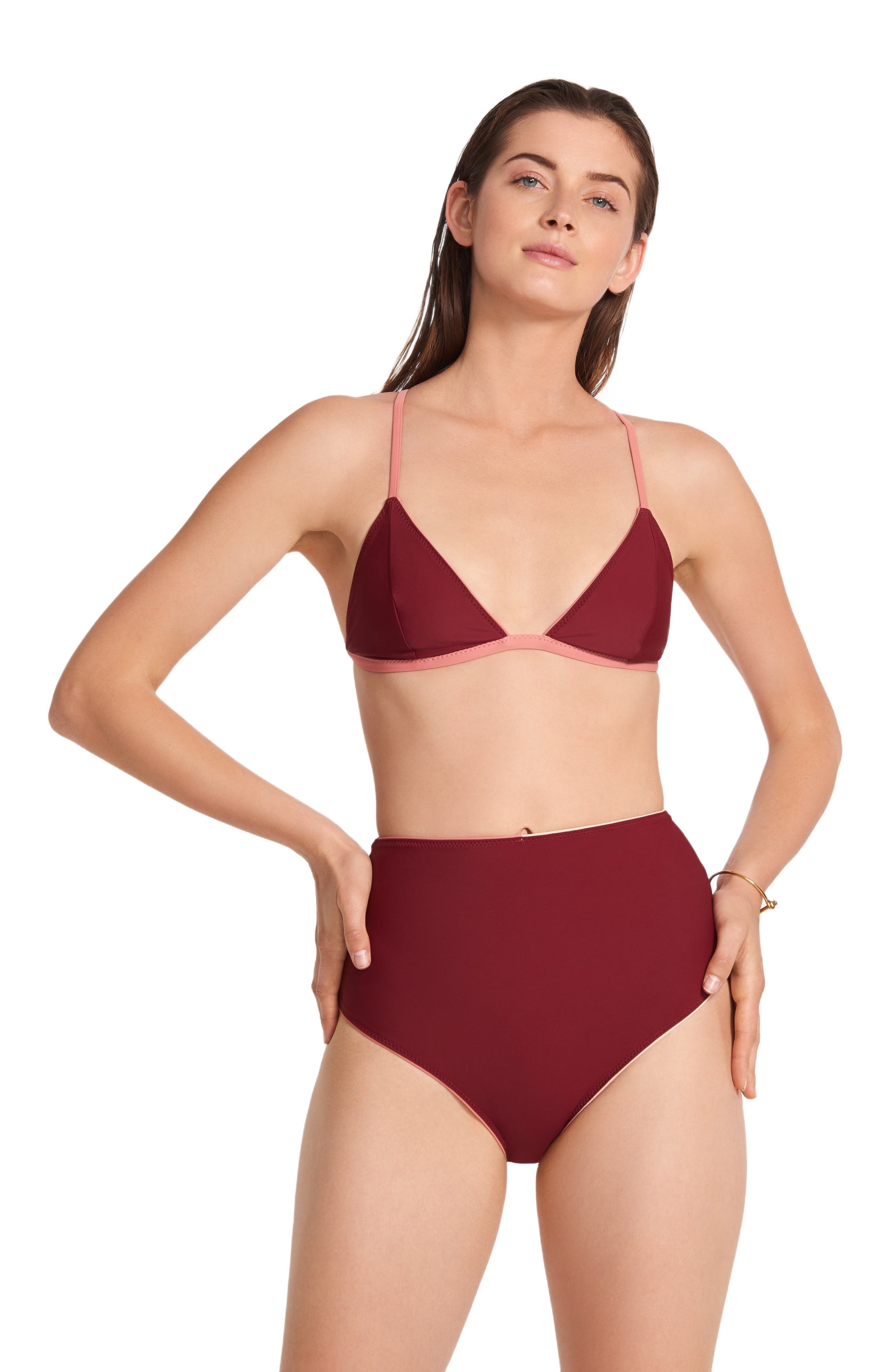 Pink/Maroon