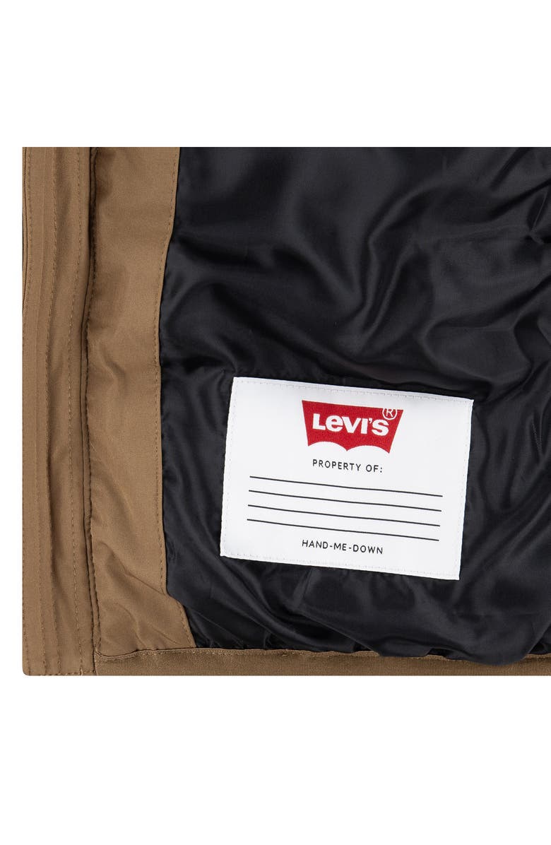 Levi's<sup>®</sup> Kids' Heavyweight Puffer Jacket, Alternate, color, Ermine