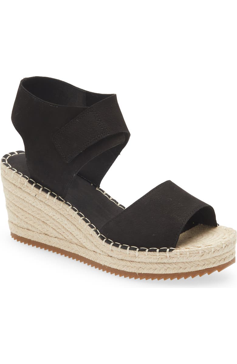 Eileen Fisher Weslia Espadrille Platform Wedge Sandal, Main, color,