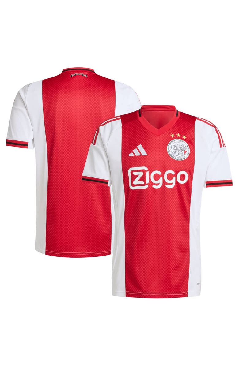 adidas Men's adidas White Ajax 2025/26 Home Replica Jersey, Alternate, color, White