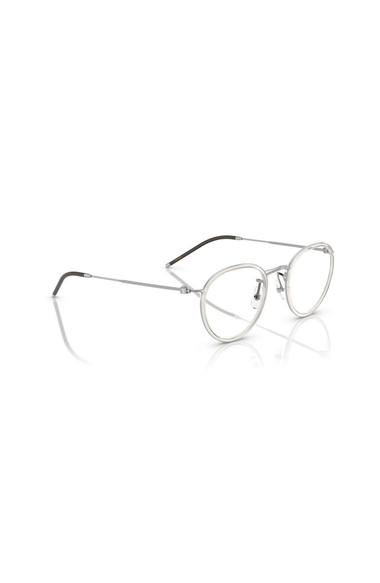 Oliver Peoples 47mm Phantos optical glasses, Alternate, color, Silver