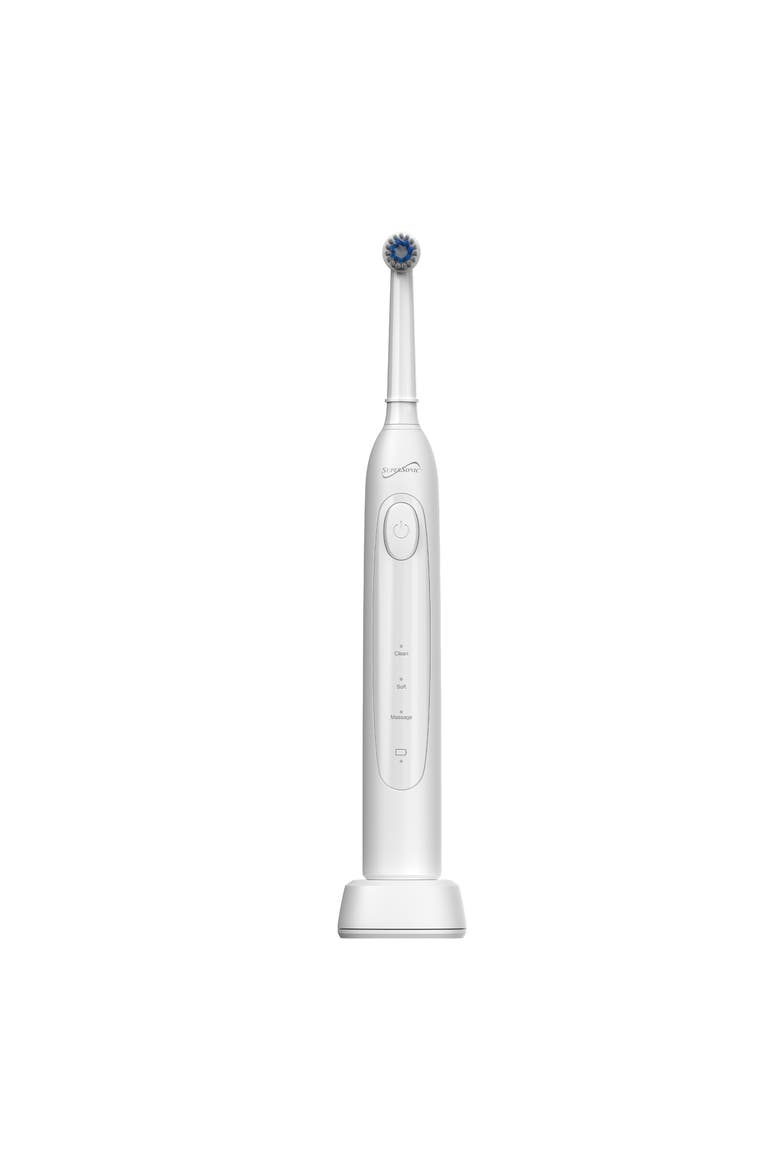 Sonic Zoom+ Wireless Rechargeable Toothbrush in White, Main, color, White