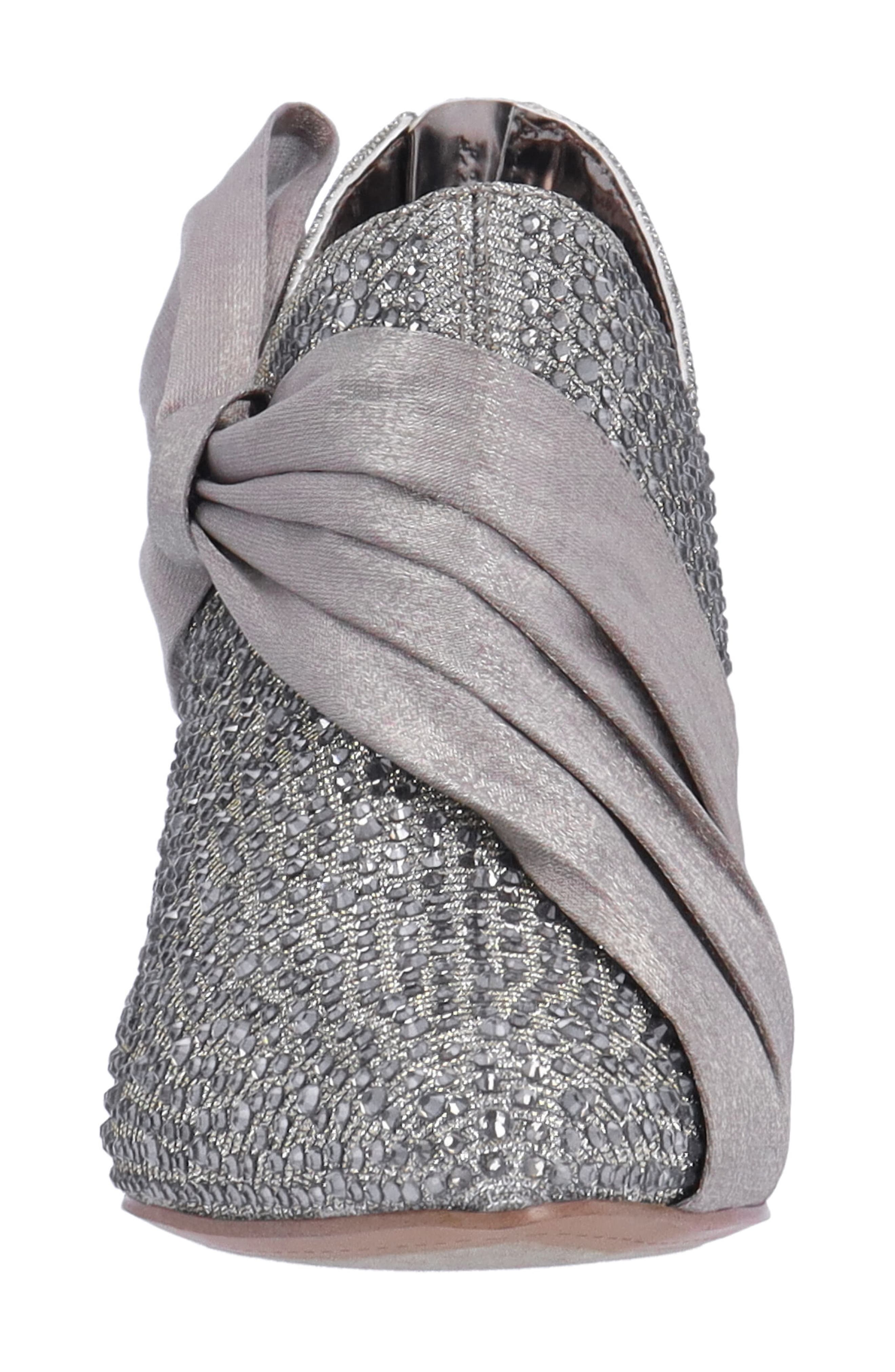 Elettra Pointed Toe Bootie, Alternate, color, PEWTER