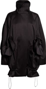 ASHLYN Chandra Cotton Sateen Coat