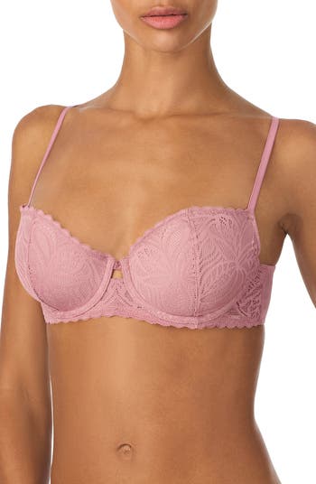 Deco Underwire Lace Balconette Bra
