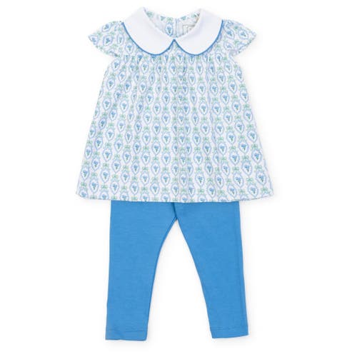 Shop Lila And Hayes Minden Girls' Legging Set In Hampton Blooms