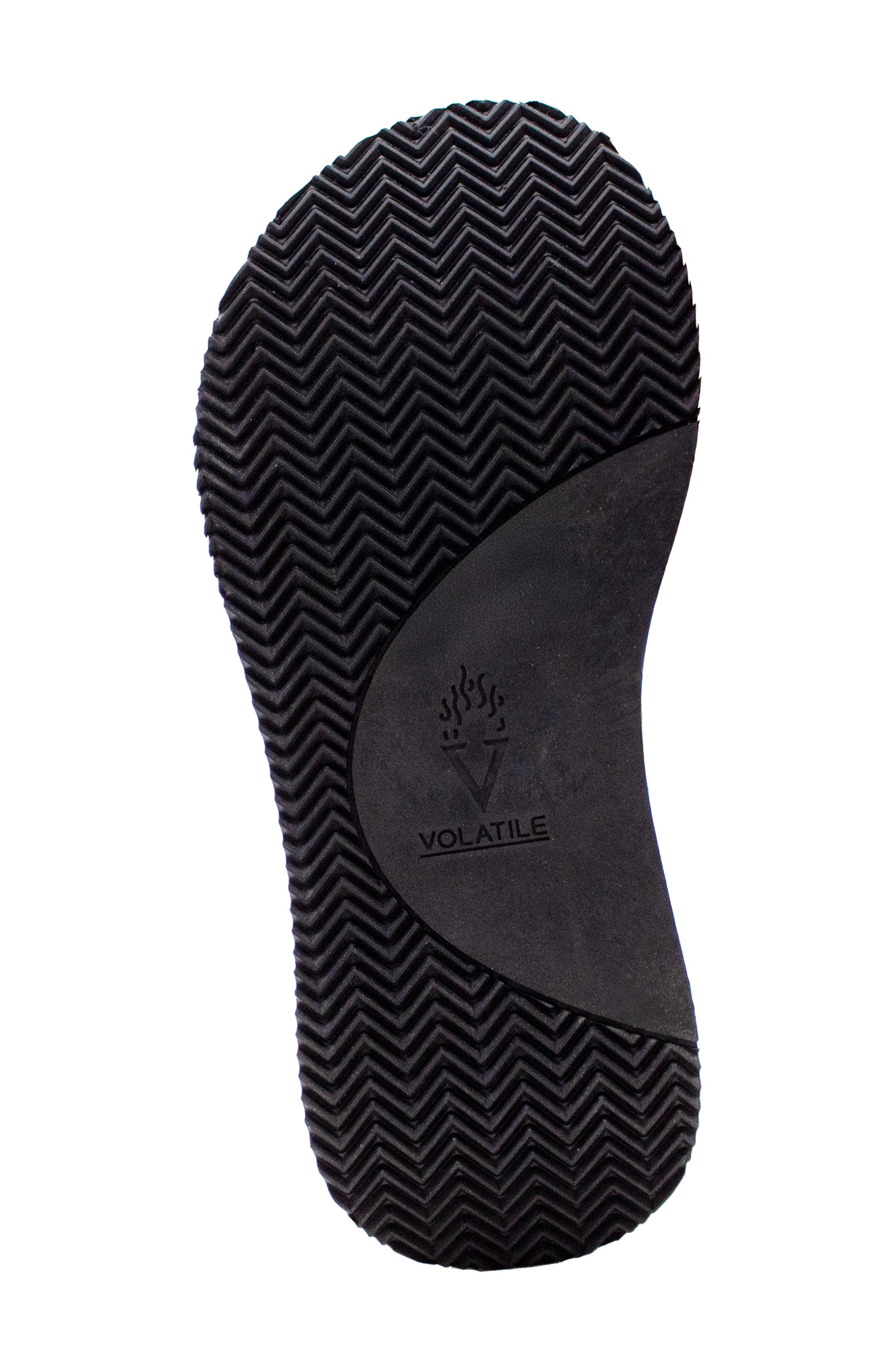 Volatile Shitake Platform Wedge Sandal, Alternate, color, Black