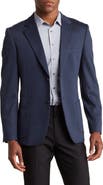 TOM BAINE Notch Collar Two Button 4-Way Stretch Jacket