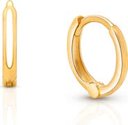 Tiny Blessings 14K Gold Classic Tiny 9mm Huggie Hoop Earrings