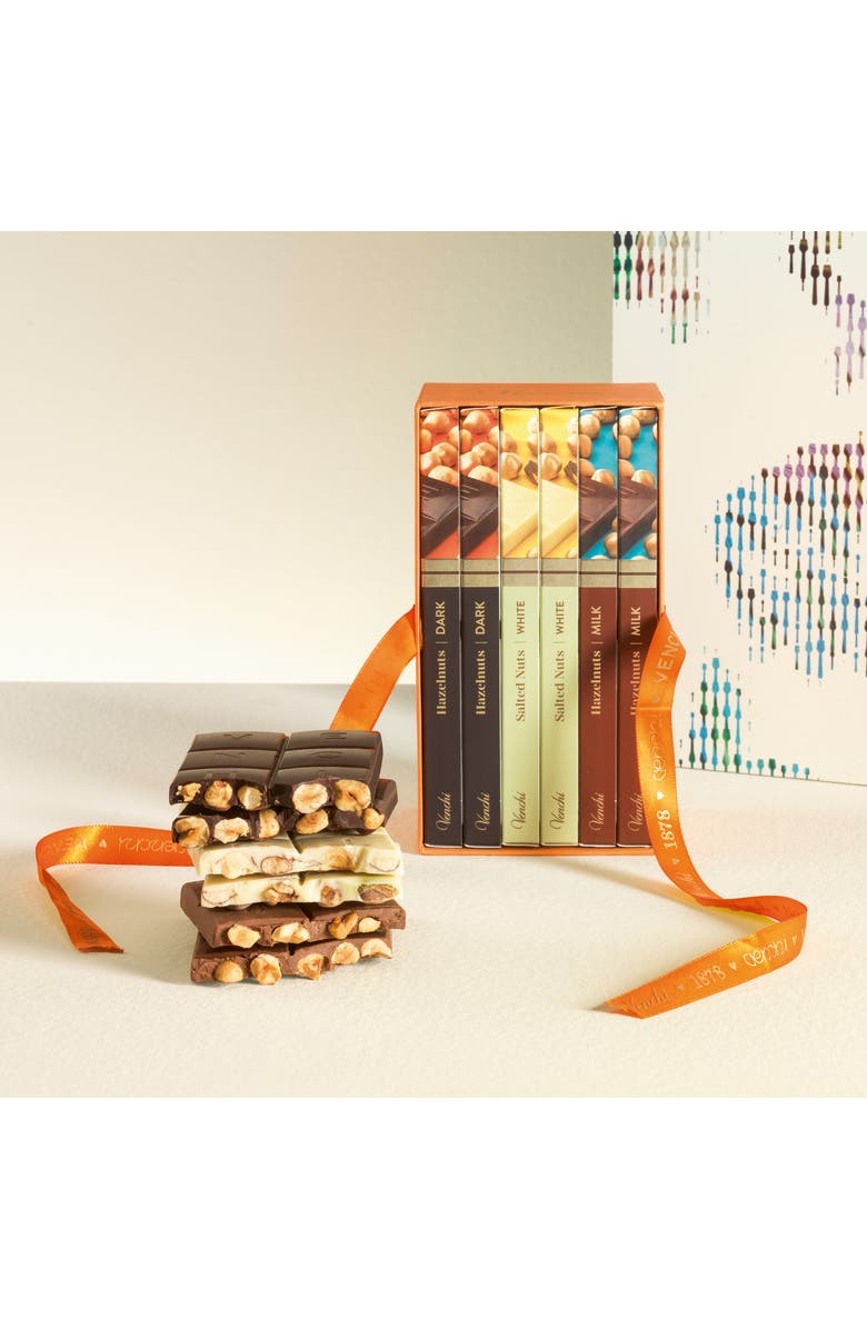 Venchi Mixed Hazelnut Chocolate Bar Bundle, Alternate, color,