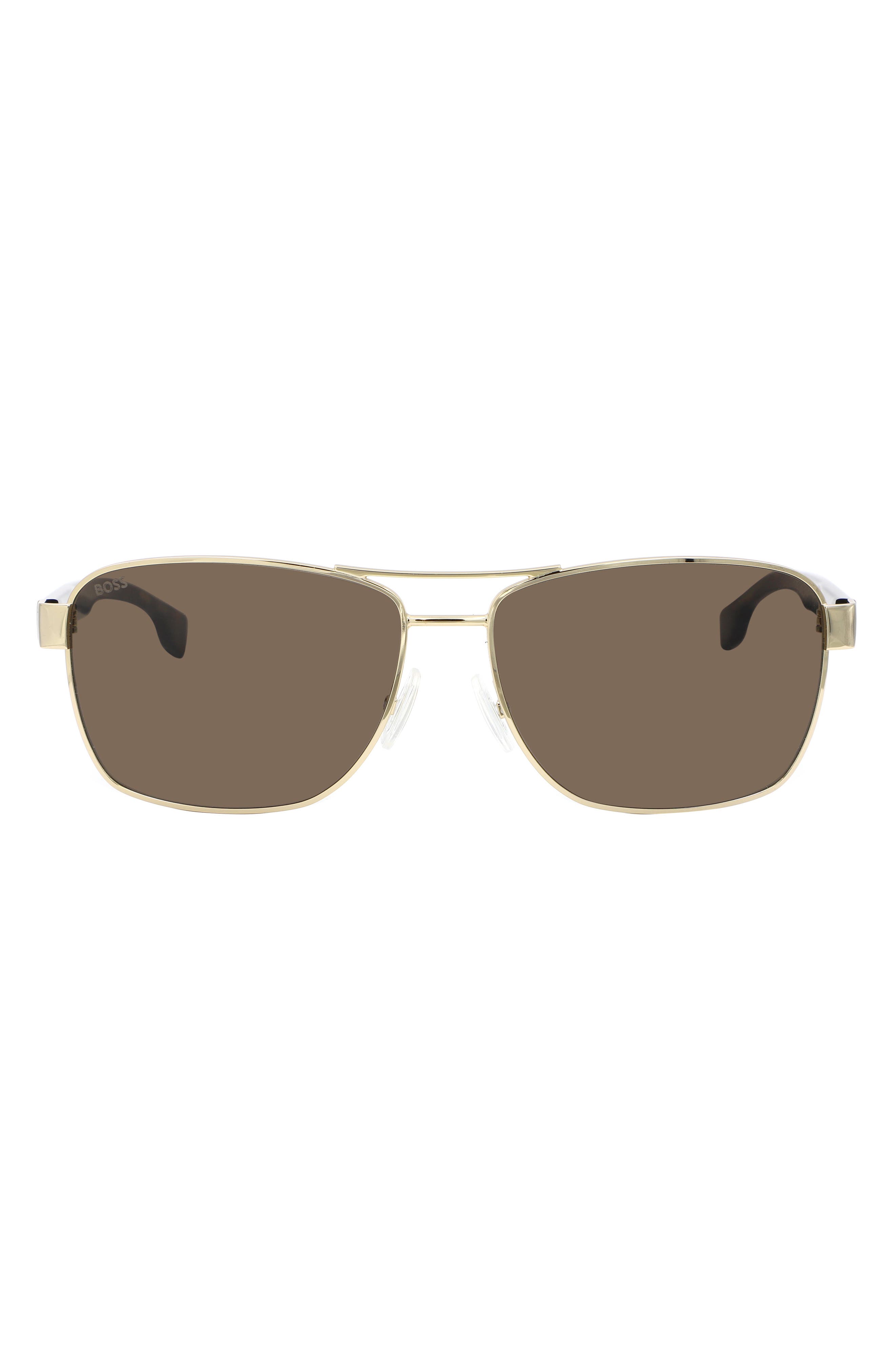 BOSS 60mm Square Sunglasses