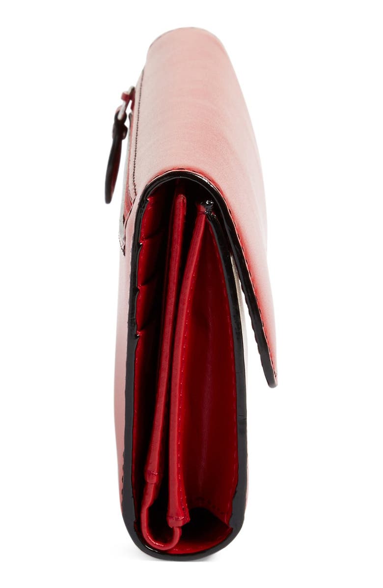 LODIS Los Angeles Lodis Audrey RFID Leather Checkbook Clutch Wallet, Alternate, color,