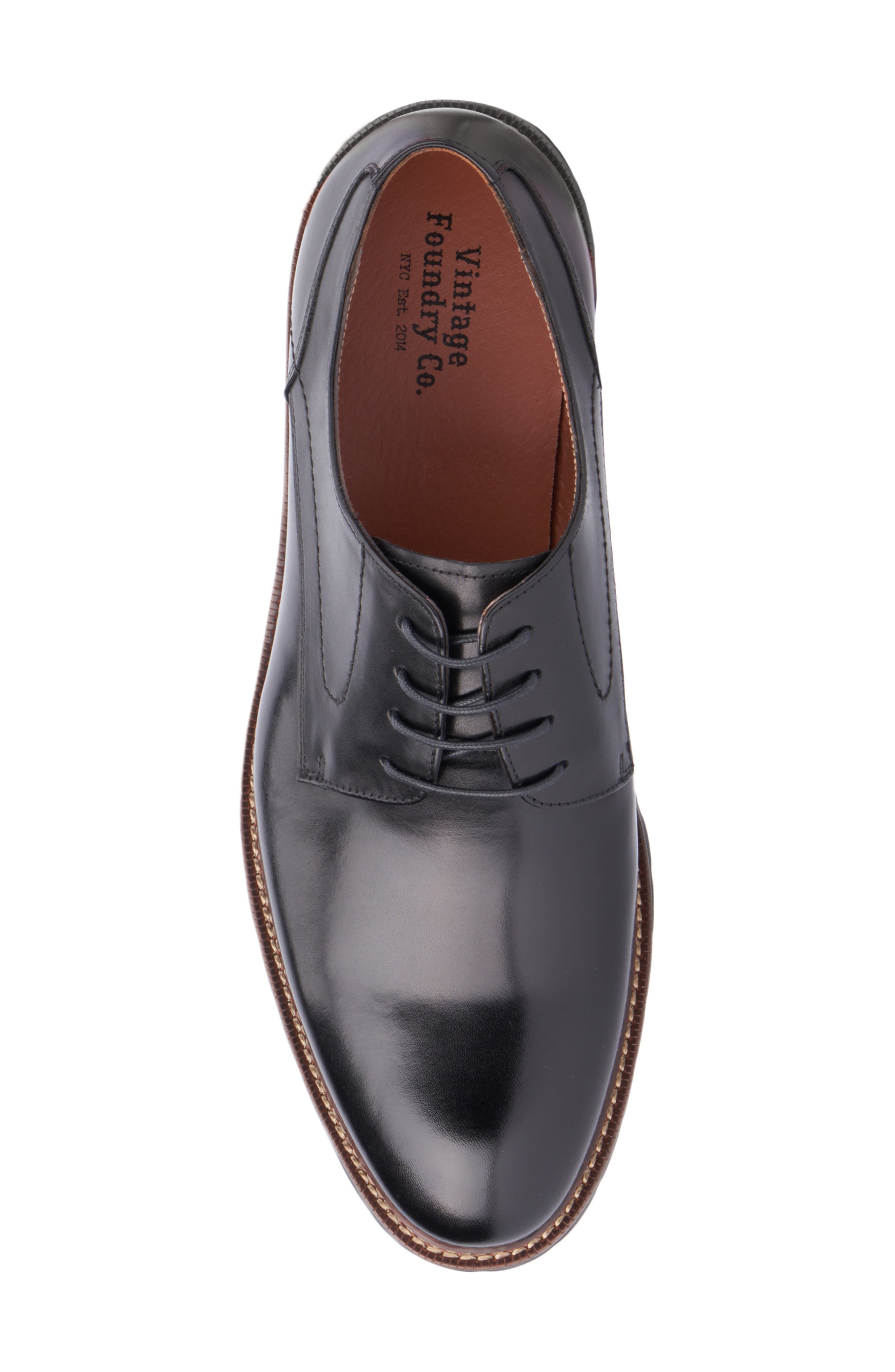 VINTAGE FOUNDRY Devon Plain Toe Lug Sole Derby, Alternate, color, 
