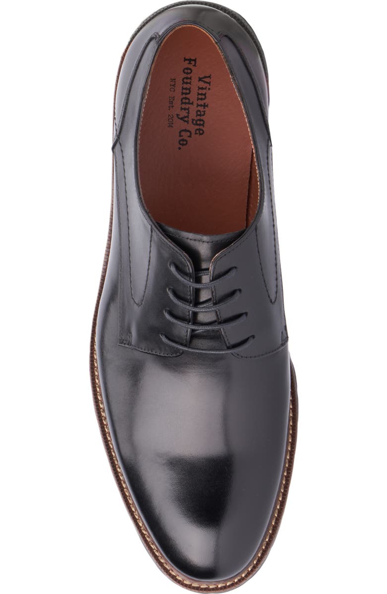 VINTAGE FOUNDRY Devon Plain Toe Lug Sole Derby, Alternate, color,