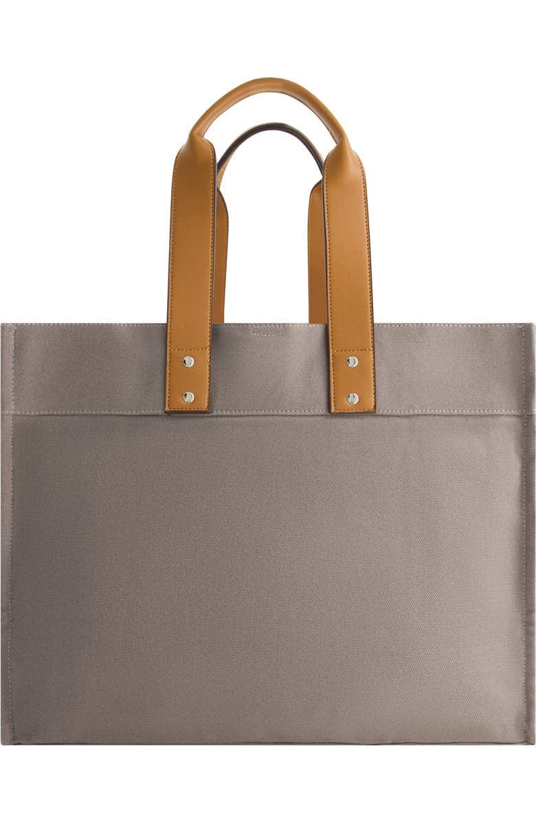 True Religion Brand Jeans Twill Tote Bag, Alternate, color, Grey