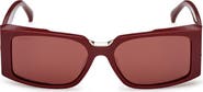 Max Mara Spark 54mm Rectangular Sunglasses