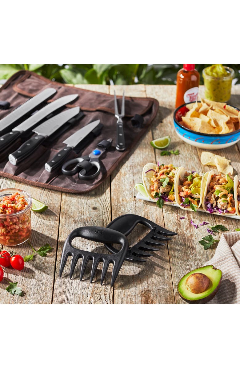 HENCKELS CUTLERY FORGED ACCENT 9-PC BBQ SET, Alternate, color, Stainless Steel