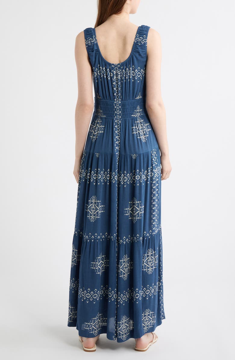 Pendleton Brooklyn Sleeveless Maxi Dress, Alternate, color, Navy