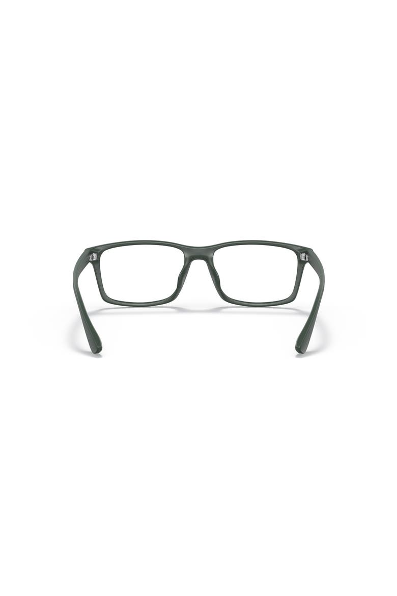 54mm Rectangle optical glasses, Alternate, color, Green