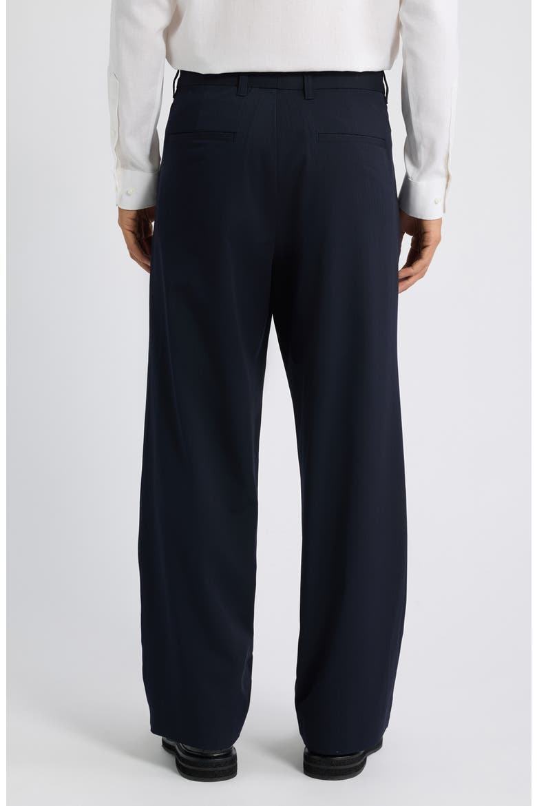 Savalentin Pleated Wide Leg Pants, Alternate, color, SALUTE