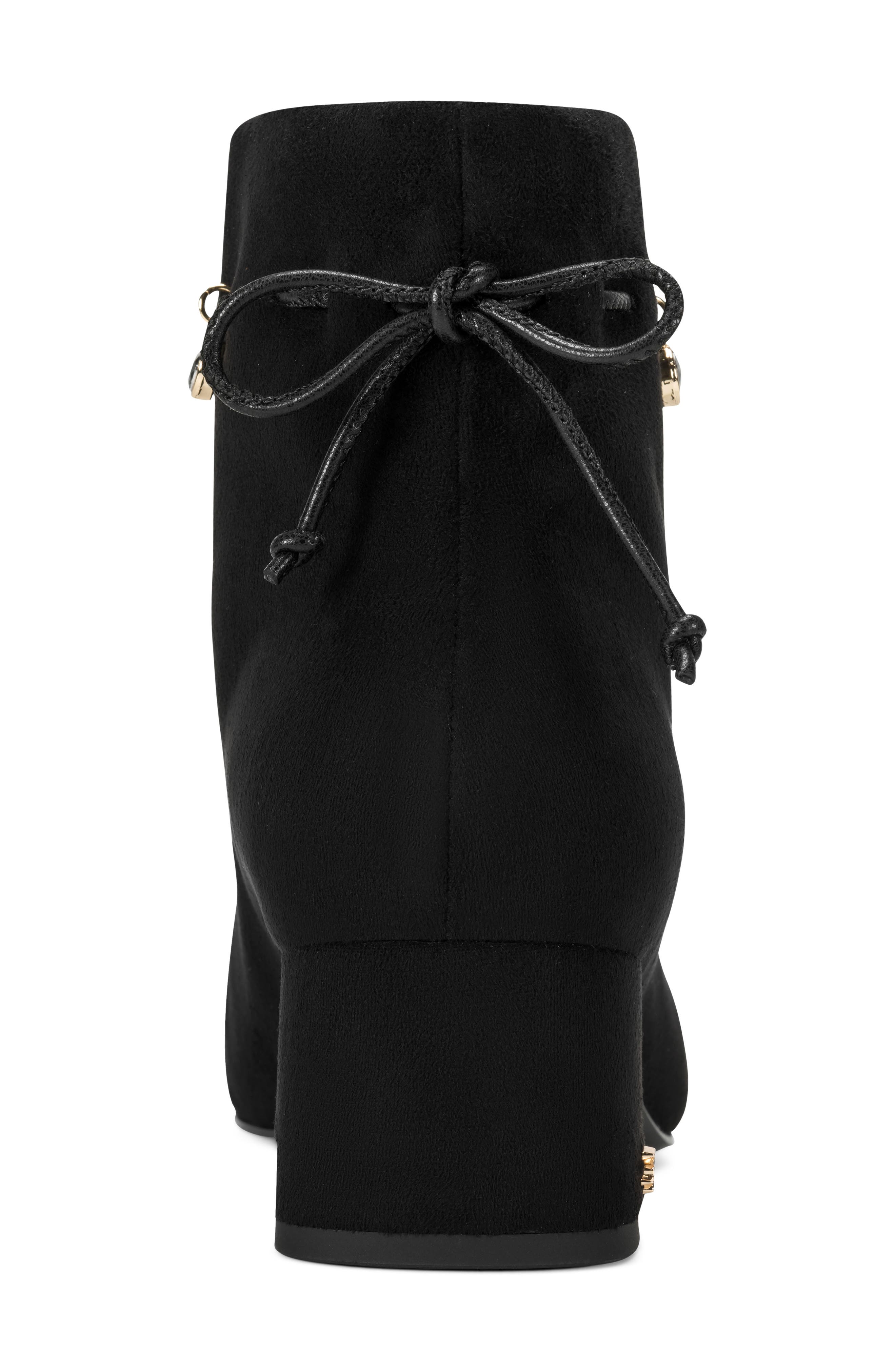 Stanton Block Heel Bootie, Alternate, color, BLACK
