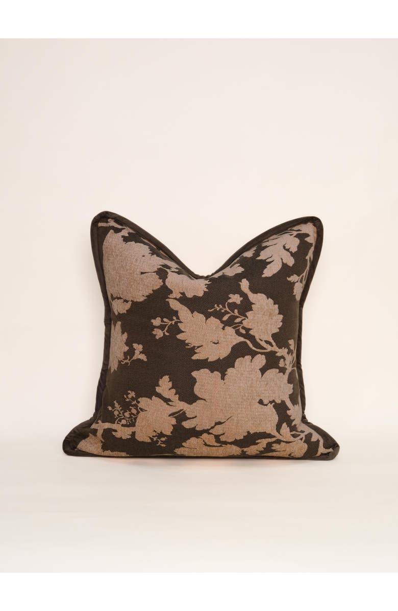 Twenty Third by Deanne Benice Tapestry Pillow, Alternate, color, Beige