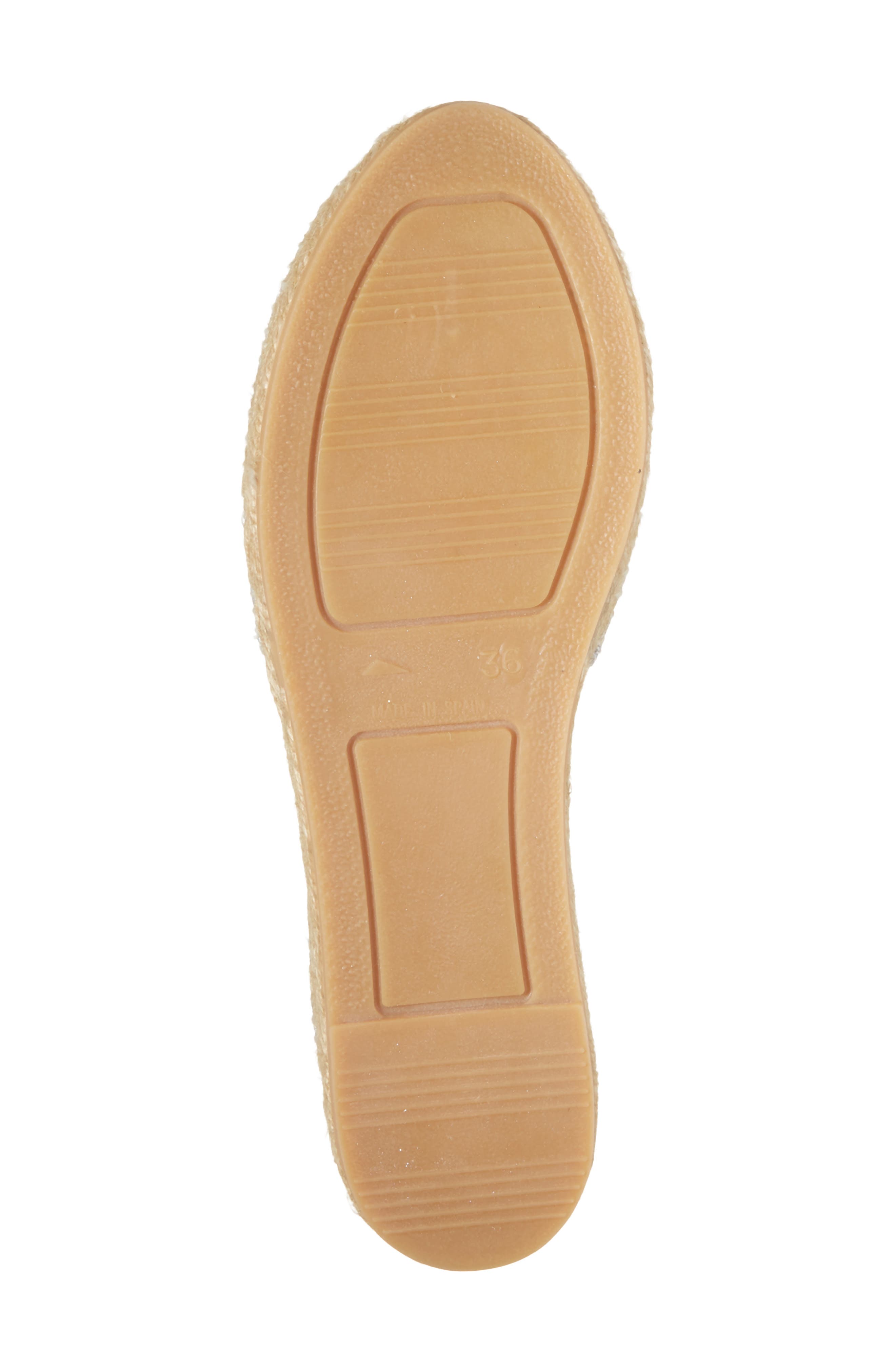 Toni Pons Nerea Espadrille Flat, Alternate, color, Plata