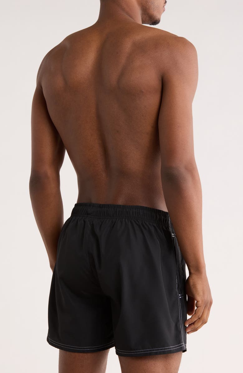 BOSS Max Swim Trunks, Alternate, color, Black